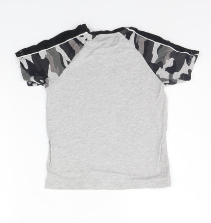 NEXT Girls Grey   Basic T-Shirt Size 4-5 Years