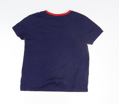 George Girls Blue   Basic Polo Size 11-12 Years