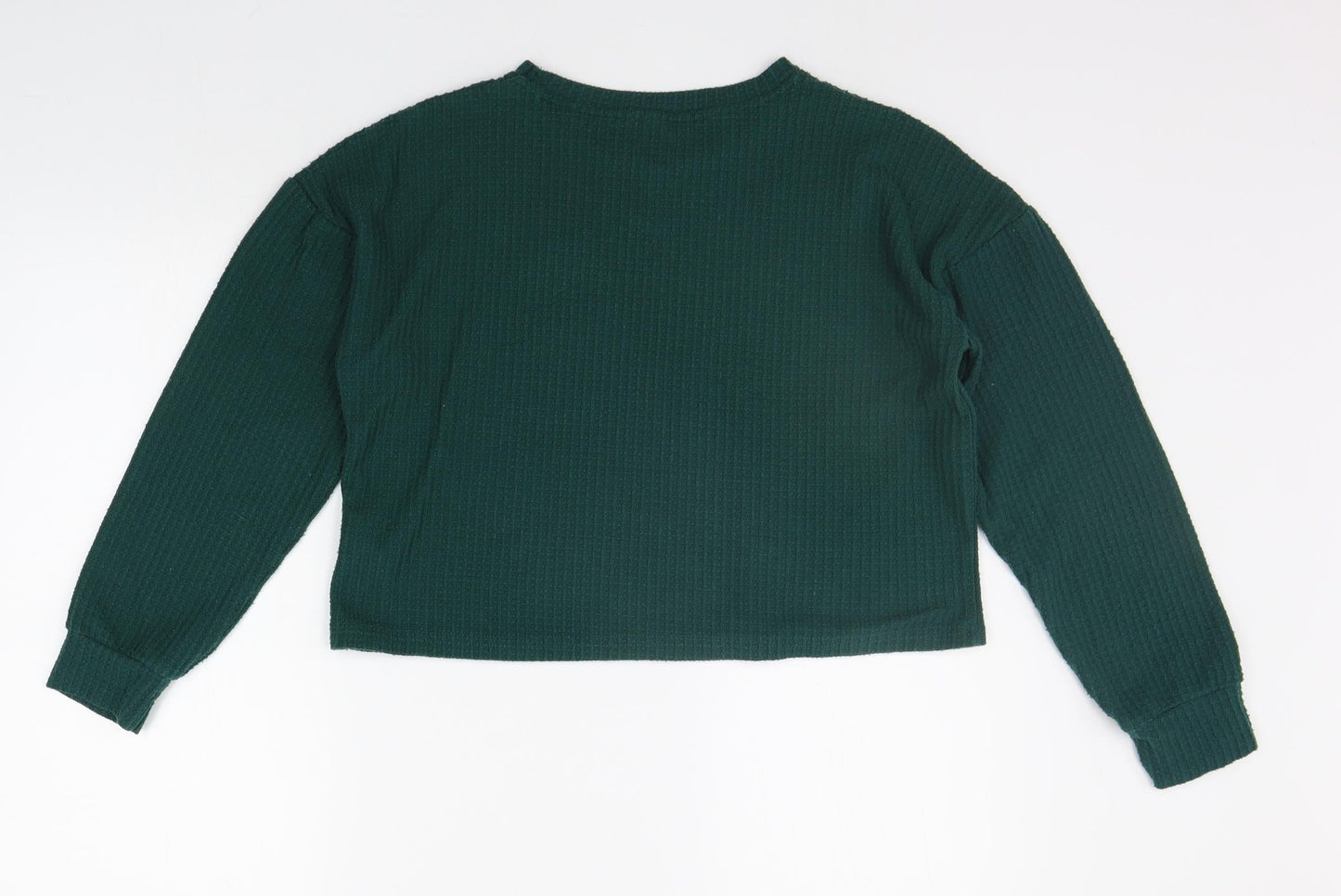 Womens UK Size S LOVE TO LOUNGE Green Pullover Jumper