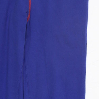 Marks and Spencer Girls Blue Solid  Top Pyjama Pants Size 6-7 Years
