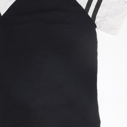 TU Girls Black   Basic T-Shirt Size 6 Years