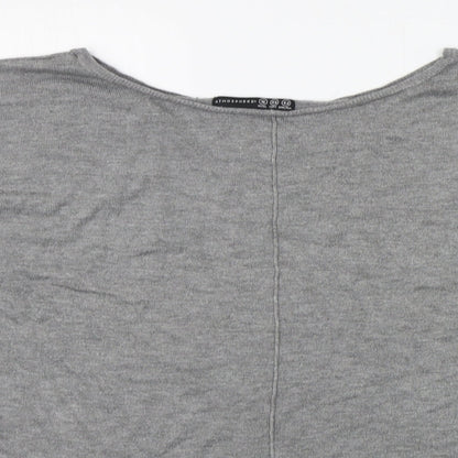 Womens UK Size 16 Atmosphere Grey Pullover Jumper
