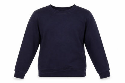 George Girls Blue   Henley Jumper Size 7-8 Years