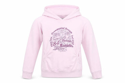 X-Mail Girls Pink   Pullover Hoodie Size 10-11 Years