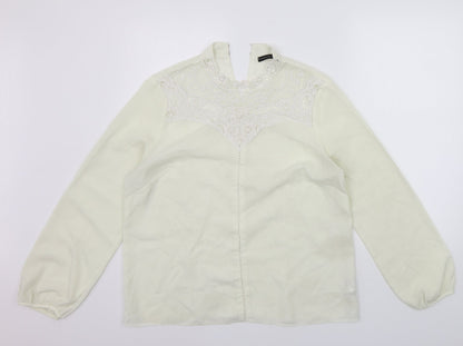 Atmosphere Womens White   Basic Blouse Size 16