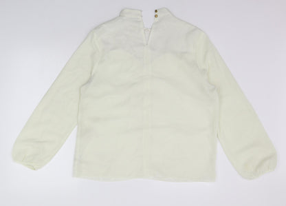 Atmosphere Womens White   Basic Blouse Size 16