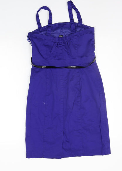 H&M Womens Blue   A-Line  Size 10