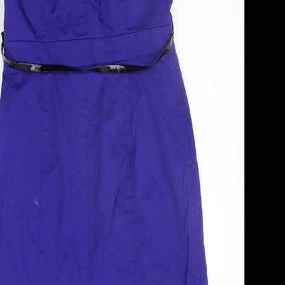H&M Womens Blue   A-Line  Size 10