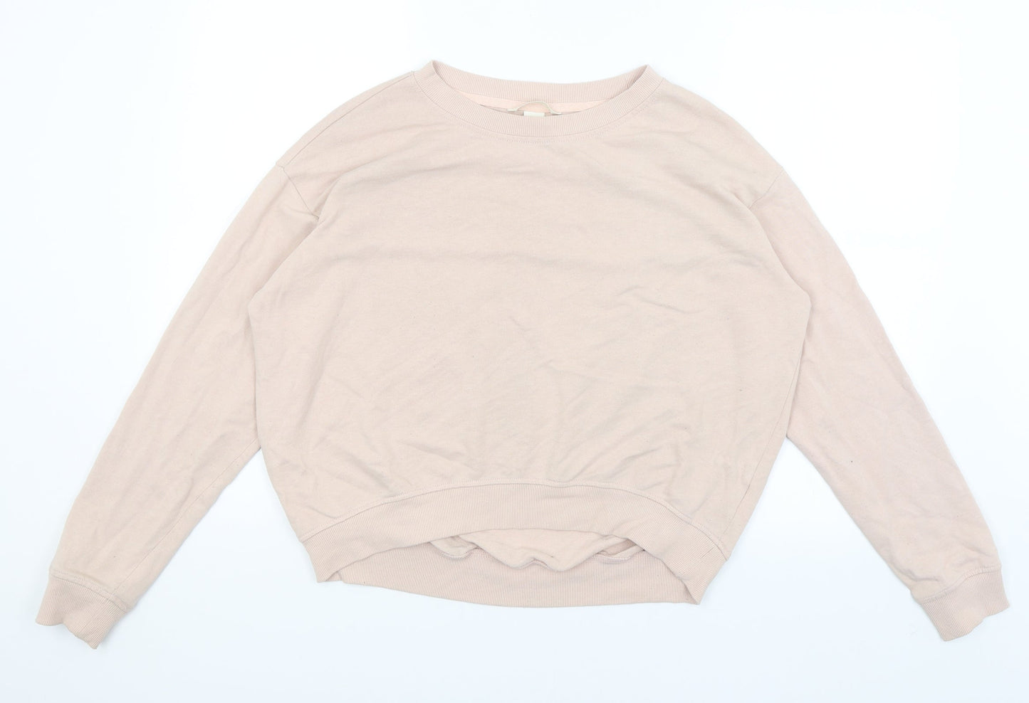 Womens UK Size XS H&M Pink Pullover Jumper