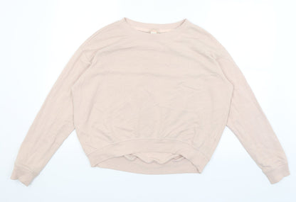 Womens UK Size XS H&M Pink Pullover Jumper