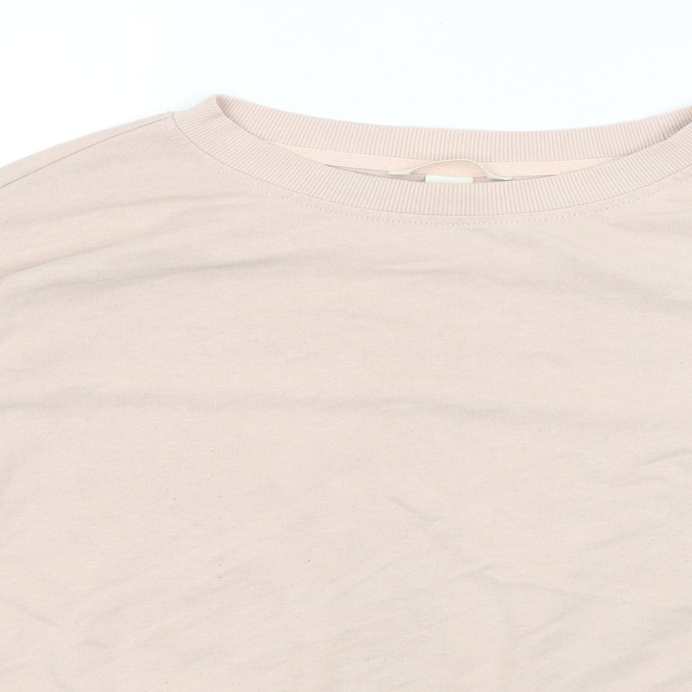 Womens UK Size XS H&M Pink Pullover Jumper