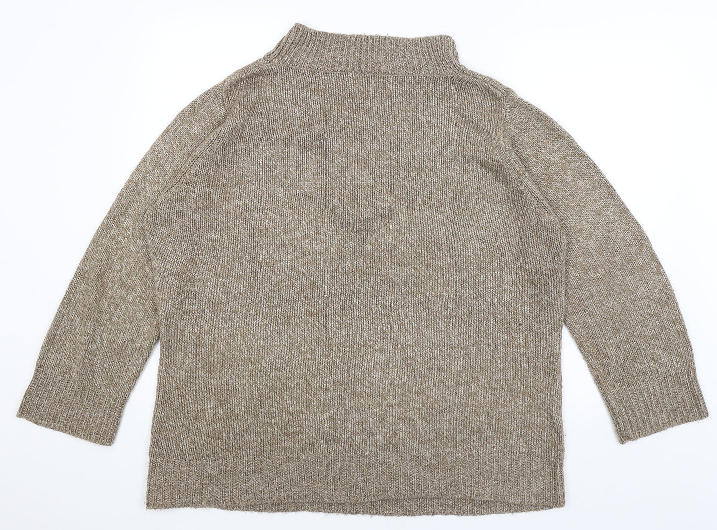 Womens UK Size 20 Being Casual Brown Pullover Jumper
