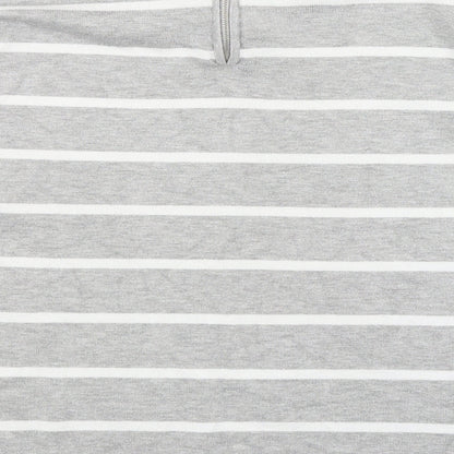 Womens UK Size L Verve Ami Grey Pullover Jumper