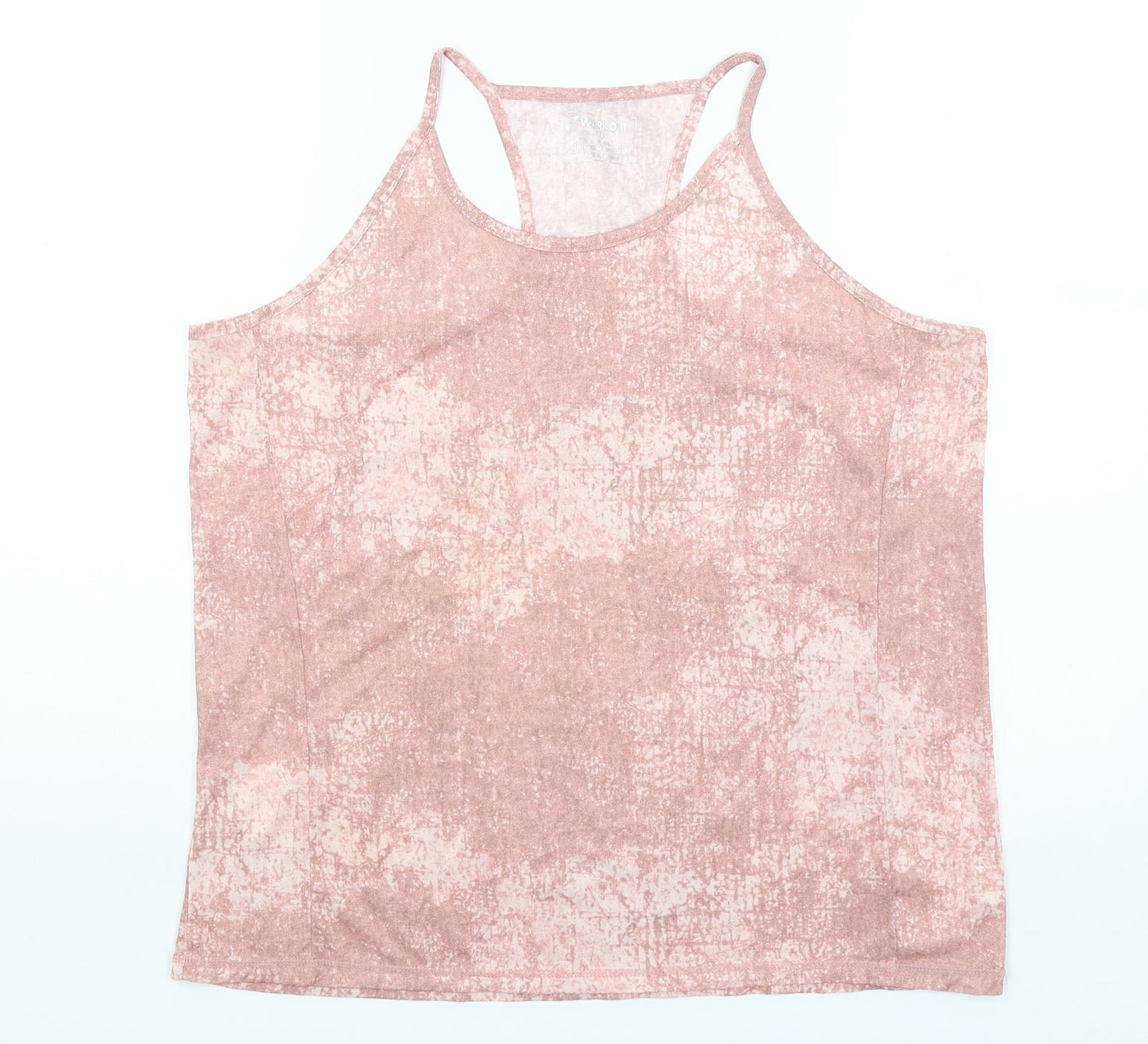 Workout Womens Pink   Camisole Tank Size 14