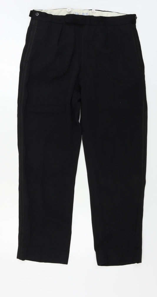 Preworn  Mens Black   Trousers  Size 32 in L26 in