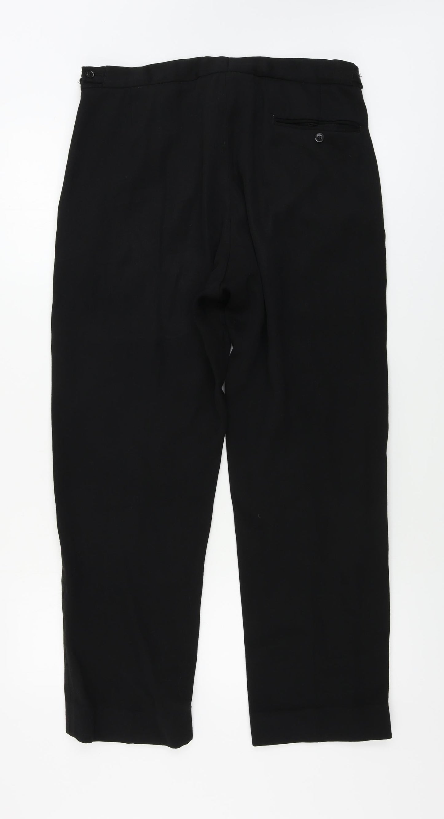 Preworn  Mens Black   Trousers  Size 32 in L26 in