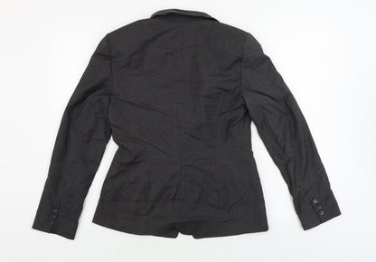 Womens UK Size 10 Marks and Spencer Regular Grey Blazer