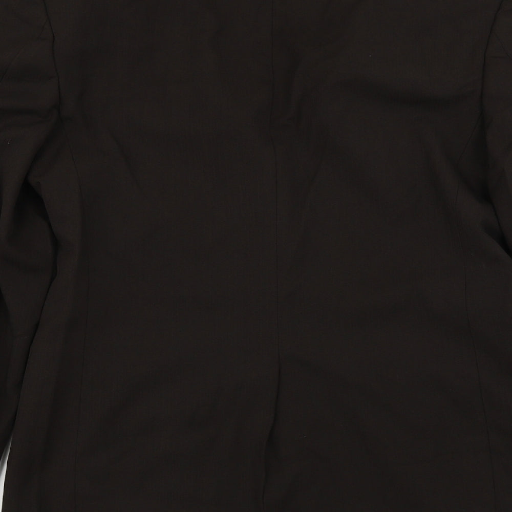 Mens UK Size 36 River Island Regular Brown Suit Jacket
