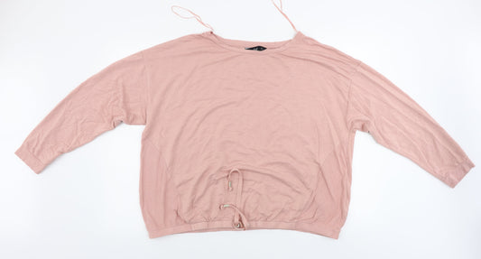 F&F  Womens Pink   Pullover Jumper Size 20