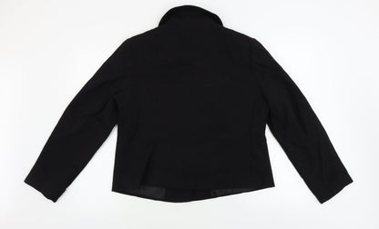 Womens UK Size 40 Preworn Black Jacket