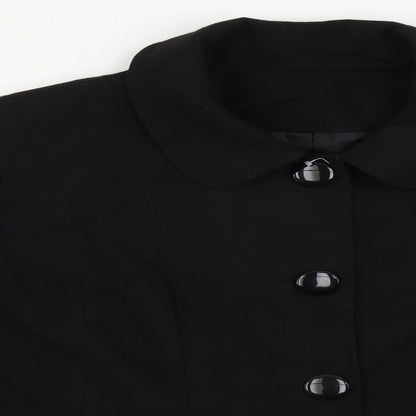 Womens UK Size 40 Preworn Black Jacket