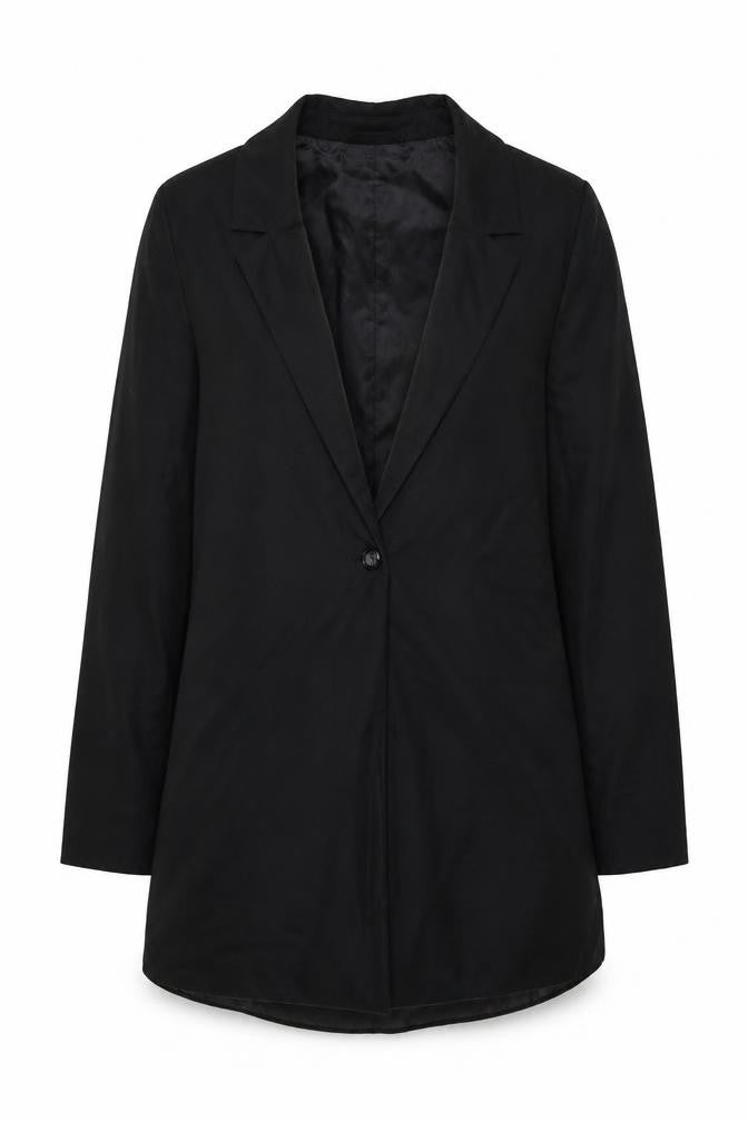 Womens UK Size 8 PRETTYLITTLETHING Regular Black Blazer