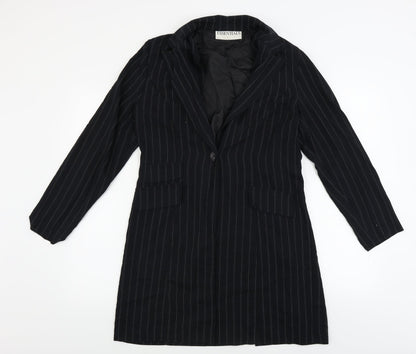 Womens UK Size 12 Essentials Blue Jacket