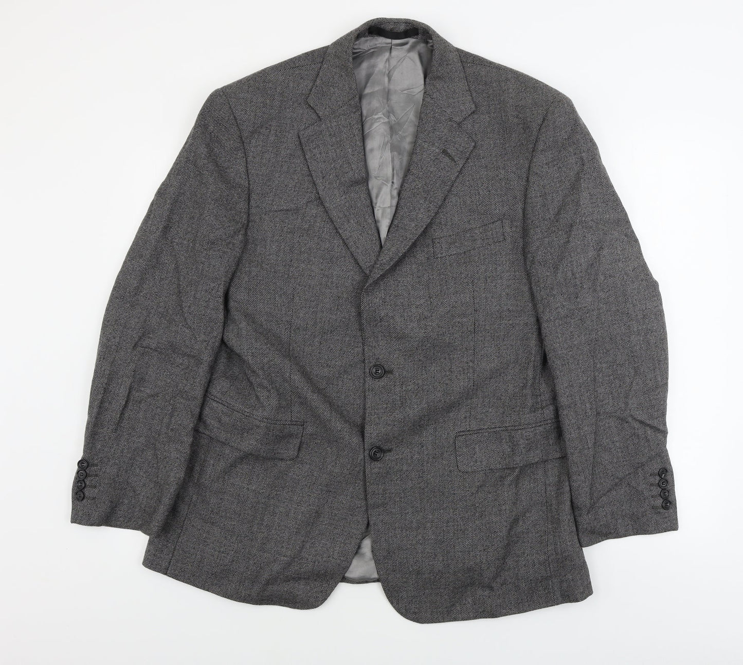 Mens UK Size 42 Marks and Spencer Regular Grey Suit Jacket