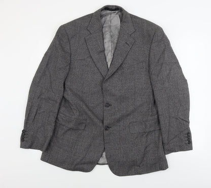 Mens UK Size 42 Marks and Spencer Regular Grey Suit Jacket