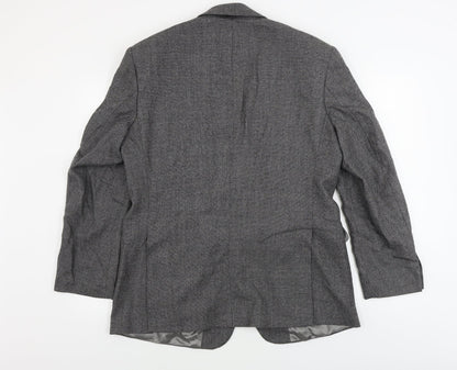Mens UK Size 42 Marks and Spencer Regular Grey Suit Jacket