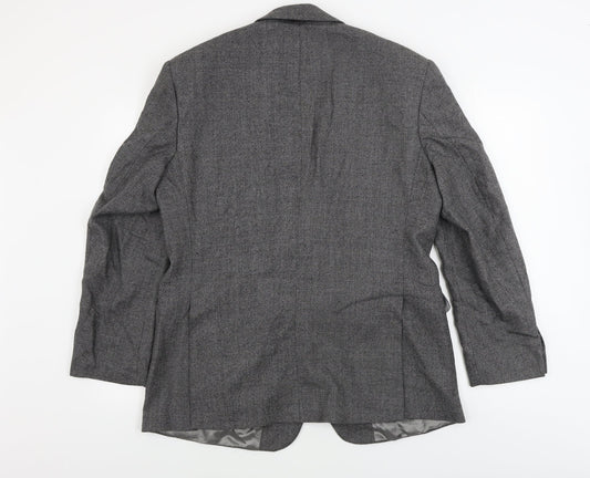 Mens UK Size 42 Marks and Spencer Regular Grey Suit Jacket