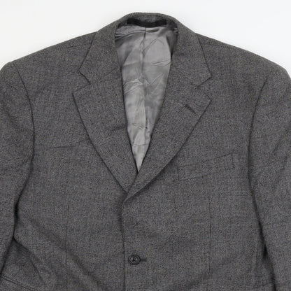 Mens UK Size 42 Marks and Spencer Regular Grey Suit Jacket