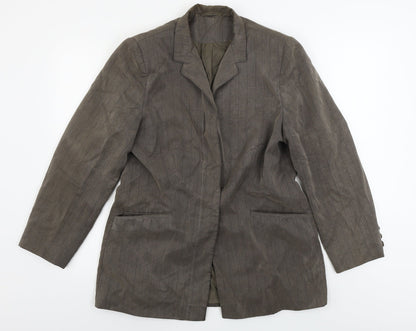 Berkertex  Womens Brown   Jacket Blazer Size 14