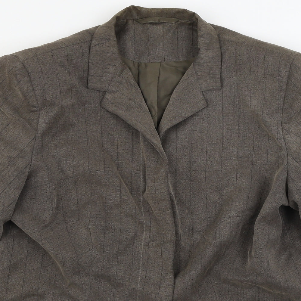 Berkertex  Womens Brown   Jacket Blazer Size 14