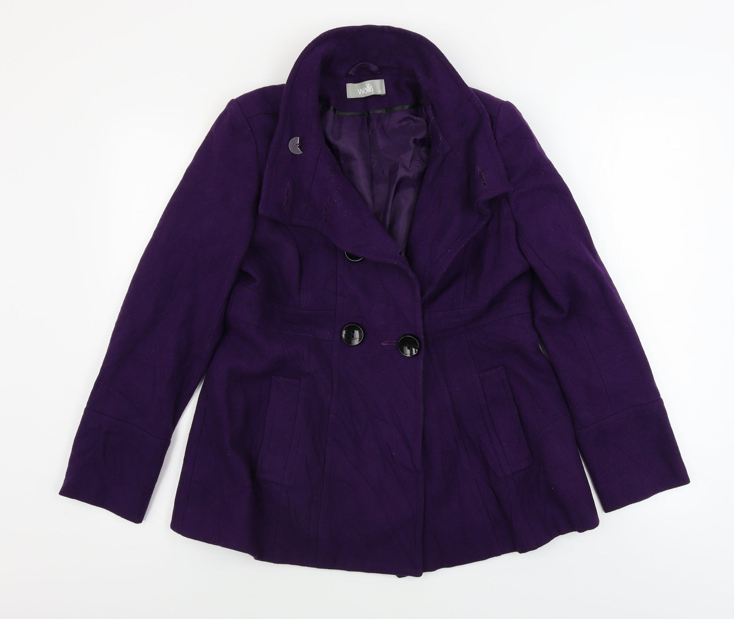 Womens UK Size 12 Wallis Purple Jacket