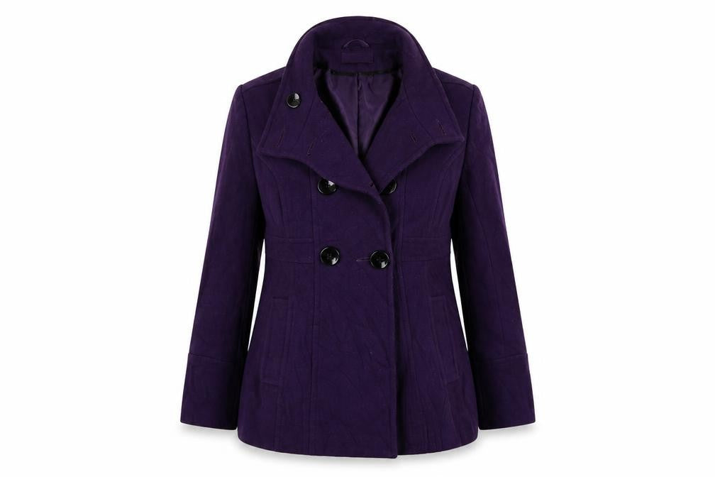 Womens UK Size 12 Wallis Purple Jacket