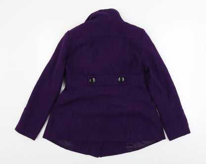 Womens UK Size 12 Wallis Purple Jacket