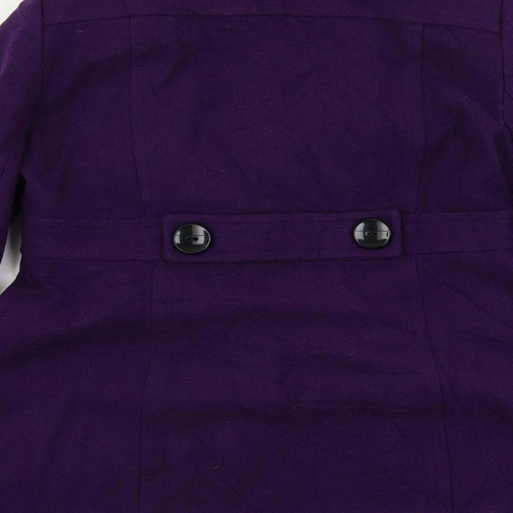 Womens UK Size 12 Wallis Purple Jacket