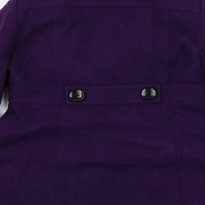 Womens UK Size 12 Wallis Purple Jacket
