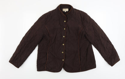 Country Casuals  Womens Brown   Jacket Coat Size 16