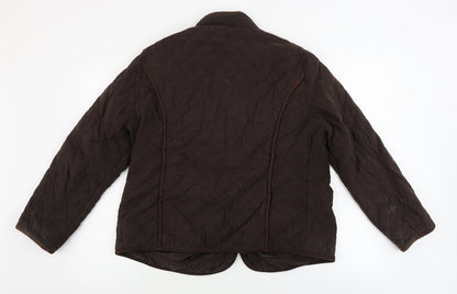 Country Casuals  Womens Brown   Jacket Coat Size 16