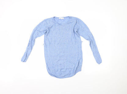 Womens UK Size S H&M Blue Pullover Jumper