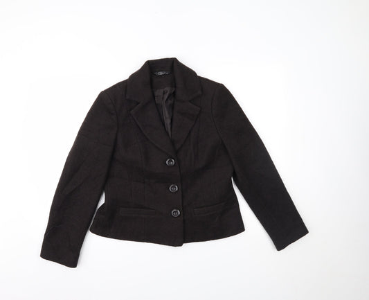 Womens UK Size 12 BM Brown Jacket