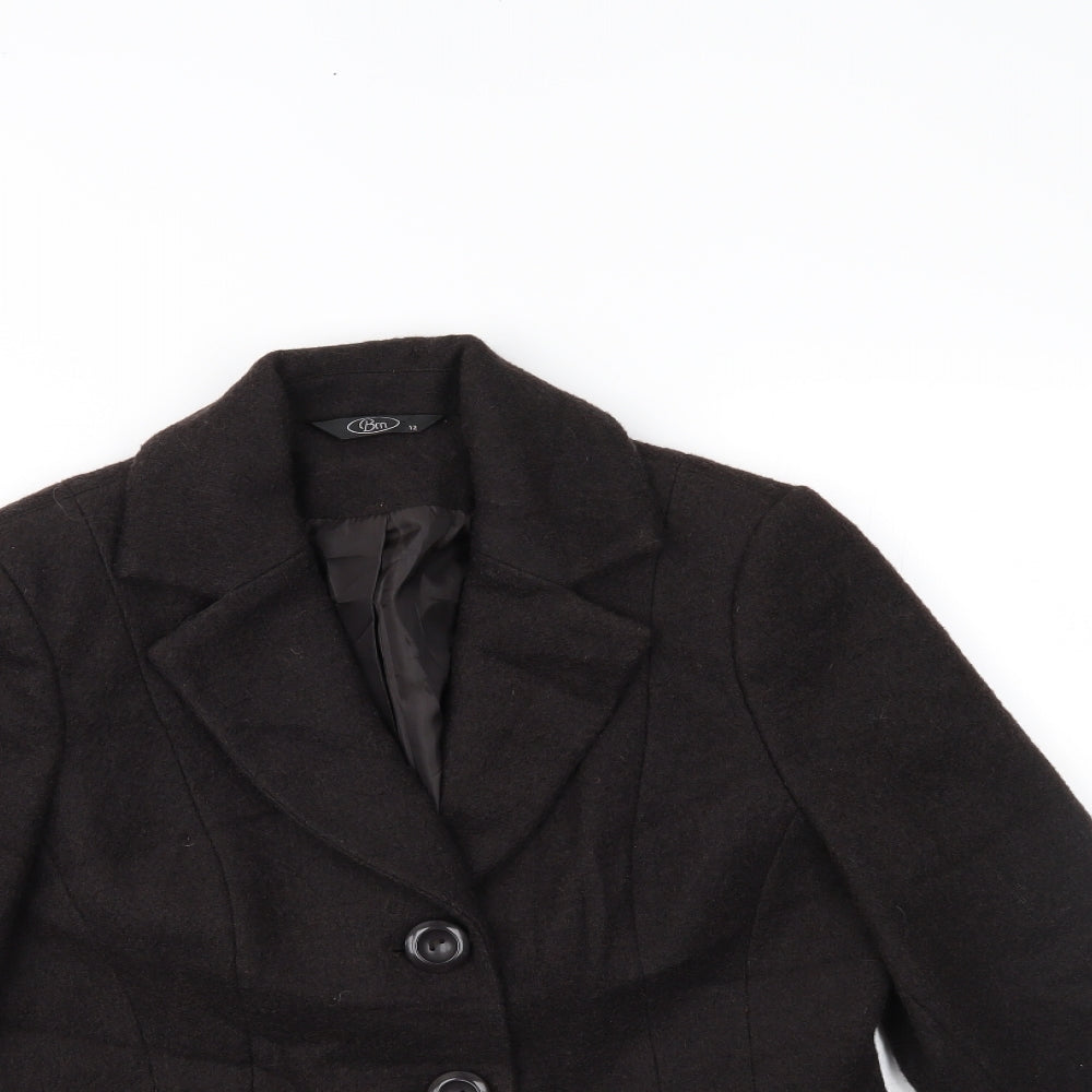 Womens UK Size 12 BM Brown Jacket