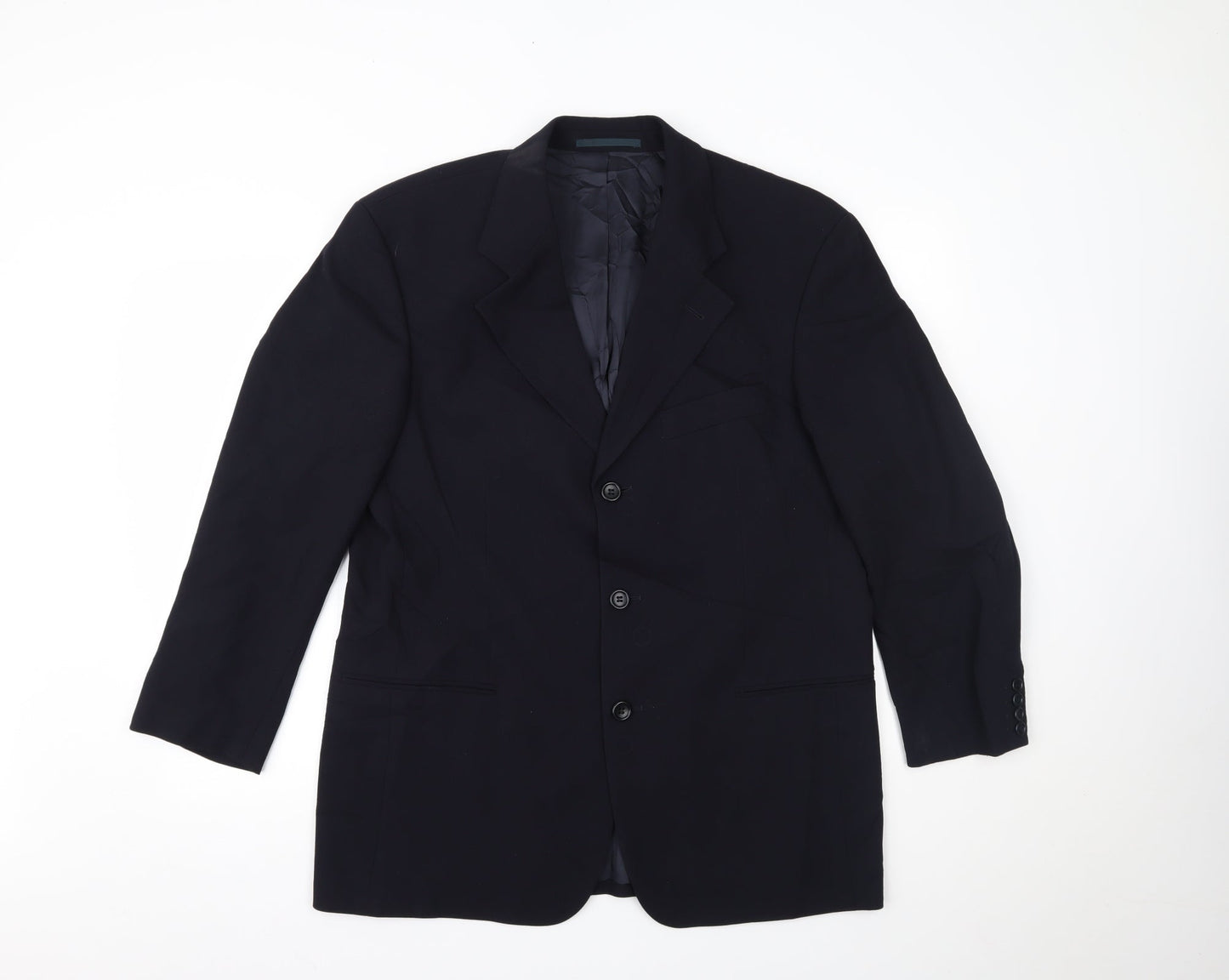 Mens UK Size  Preworn Regular Blue Suit Jacket