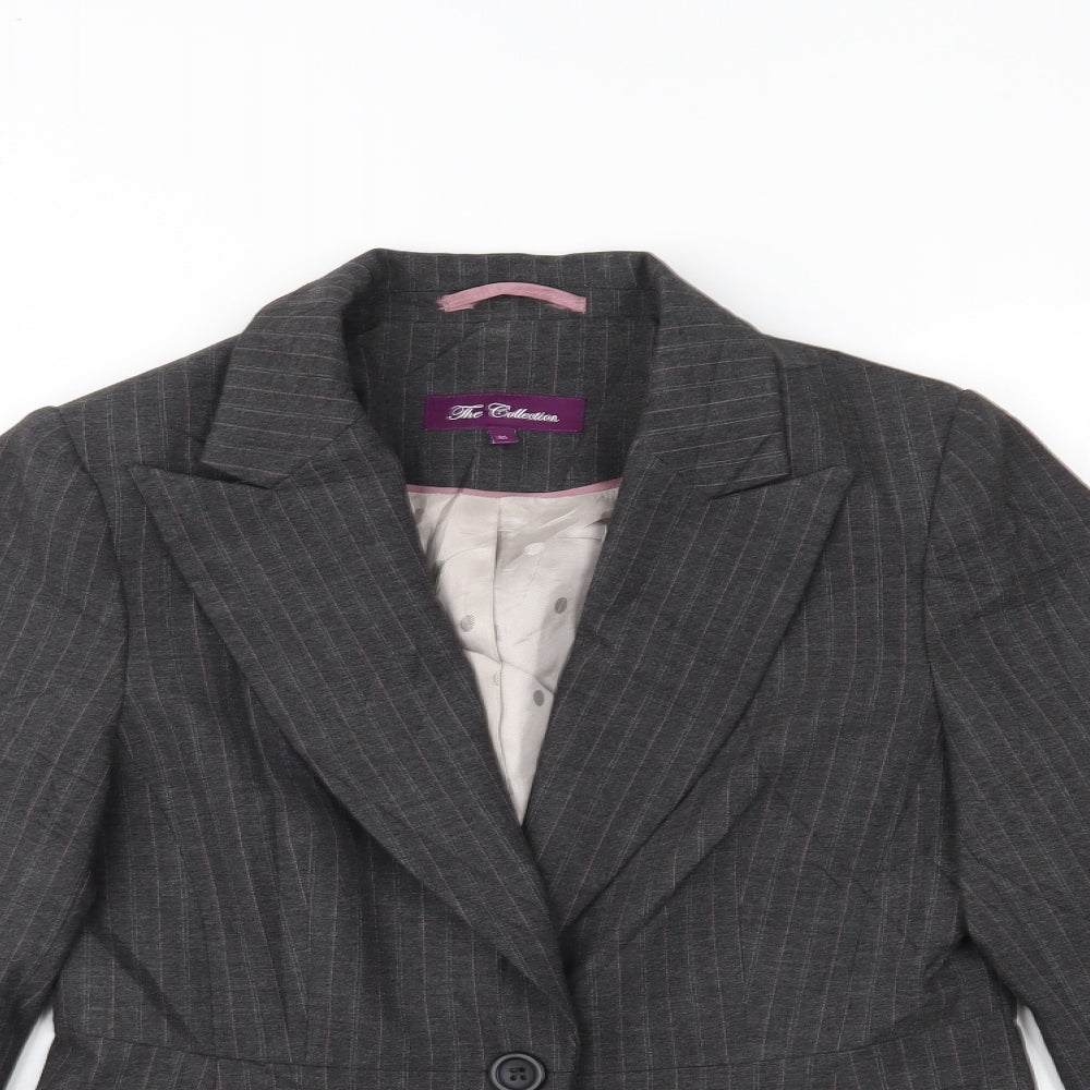 Womens UK Size 8 The Collection Grey Jacket