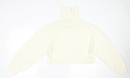 Womens UK Size M H&M Ivory Pullover Jumper