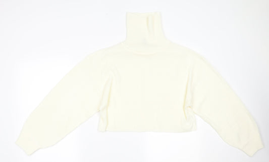 Womens UK Size M H&M Ivory Pullover Jumper