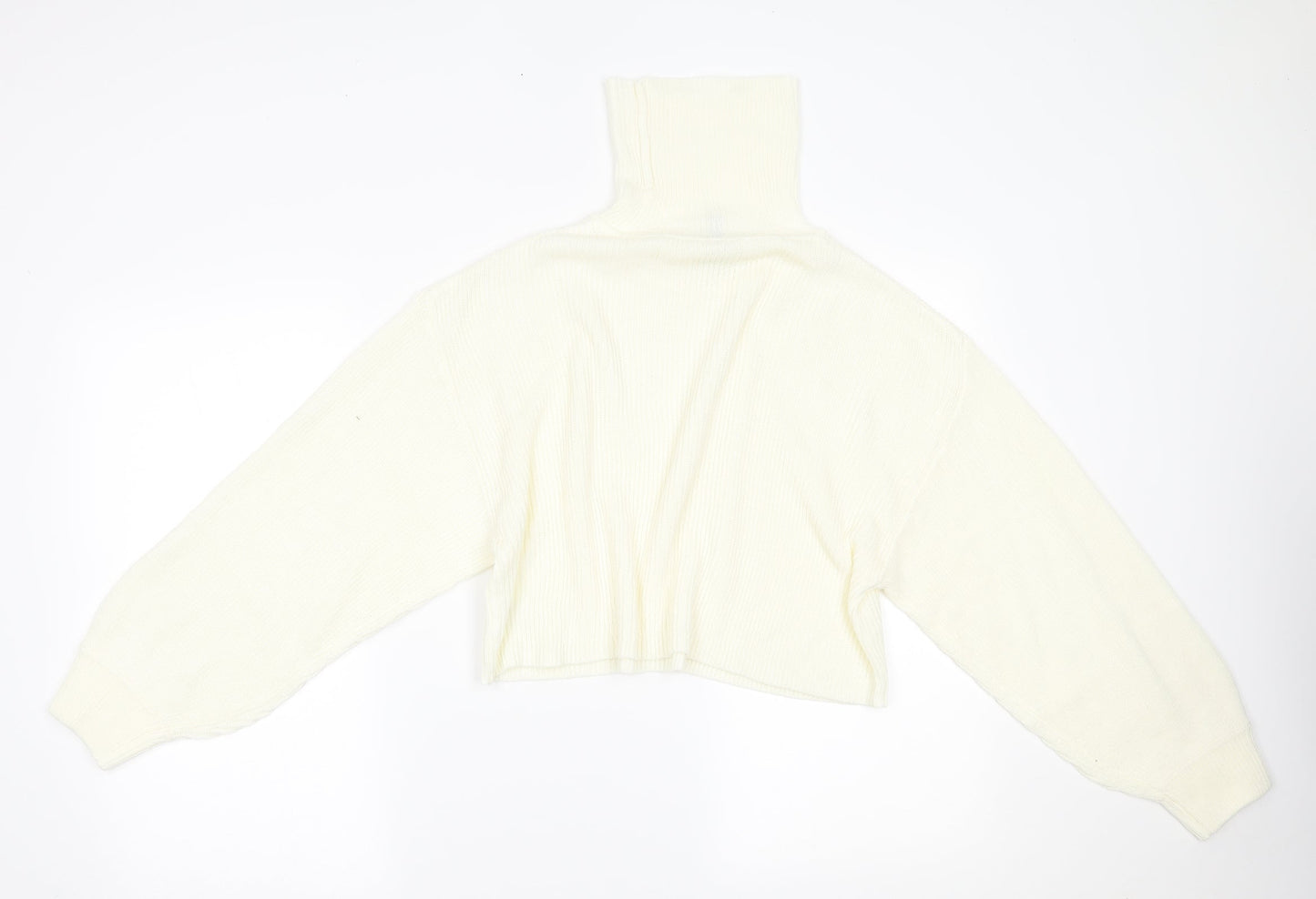 Womens UK Size M H&M Ivory Pullover Jumper
