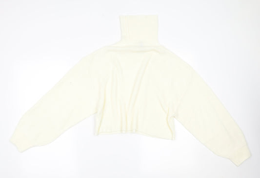 Womens UK Size M H&M Ivory Pullover Jumper